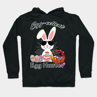 Egg-cellent Hunter Funny Easter Day Gift Men Women Boys Girls Kids Hoodie